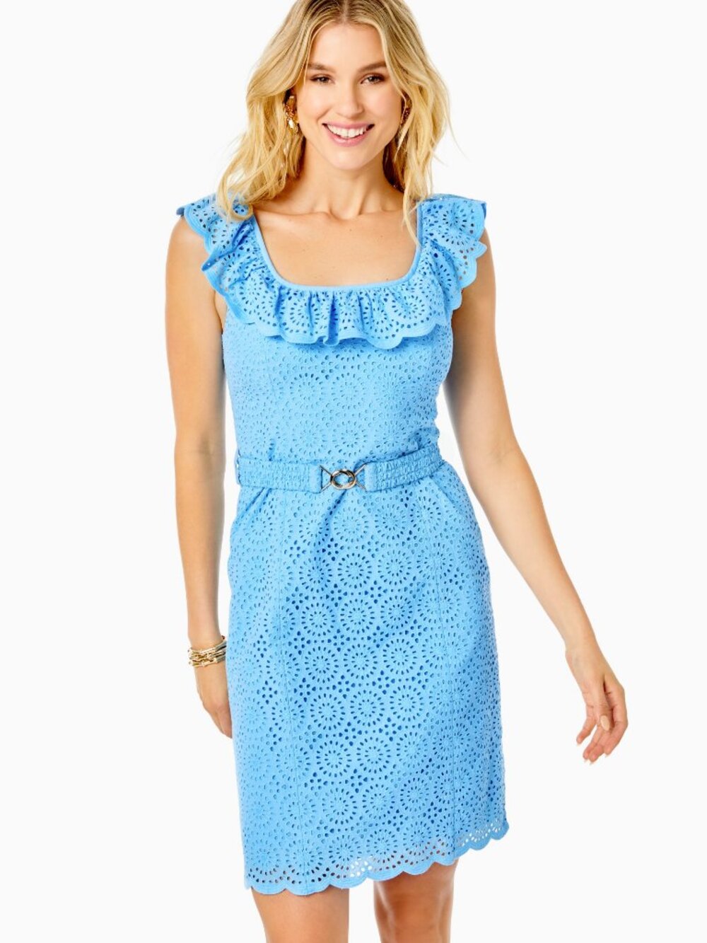 Lilly Pulitzer Ryann Eyelet Shift Dress